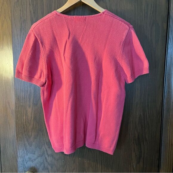 Eddie Bauer Pink Cotton Sweater - Picture 3 of 8